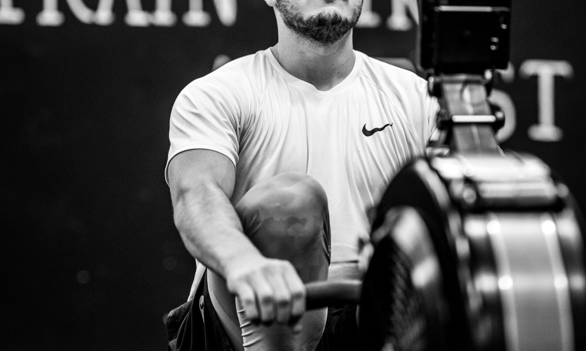 Participant Hyrox rameur